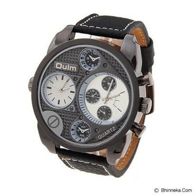OULM Dual Time Watch For Men [9316] - White