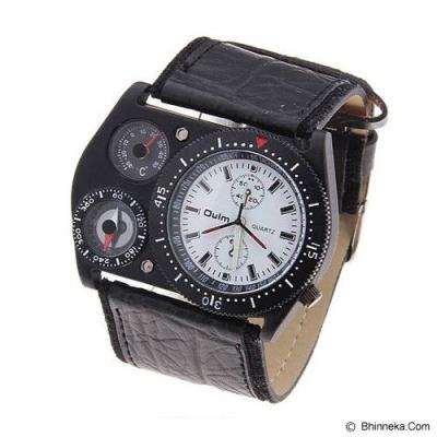 OULM Multifunction Watch For Men [4094] - White