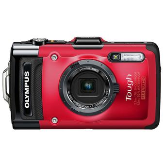 Olympus Digital Camera WT TG-2 - 12 MP - Merah  
