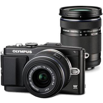 Olympus E-PL5 EPL5 + 14-42mm + 40-150mm Lens Kit  