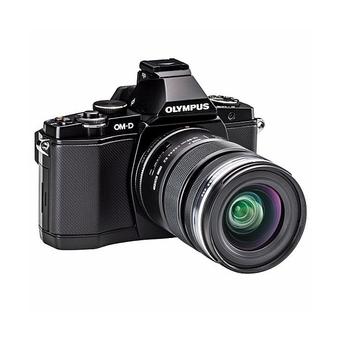 Olympus OM-D E-M5 Micro Four Thirds Digital Camera with 12-50mm Lens Black  