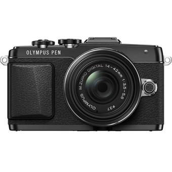 Olympus PEN E-PL7 Mirrorless Micro Four Thirds Digital Camera with 14-42mm f/3.5-5.6 II R Lens (Black)  