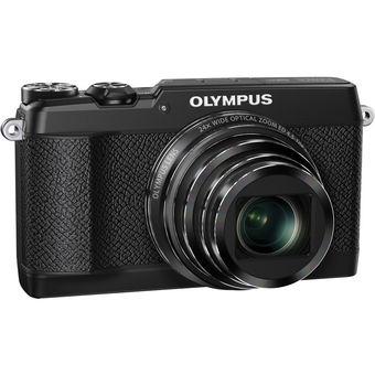 Olympus Stylus SH-2 Digital Camera Black  