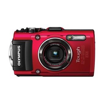 Olympus Stylus Tough TG-4 Digital Camera (V104160RU000) (Red)  