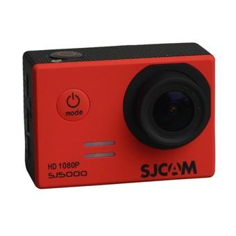 Original SJCAM SJ5000 Action Camera Sport Mini DV Helmet Camcorder Video Driving DVR Moto Riding Bike Recorder Red (Intl)  