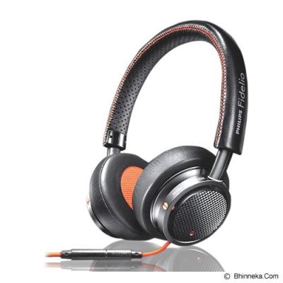 PHILIPS FHigh Definition Headphone with Microphone Fidelio [M1MKII] - Black
