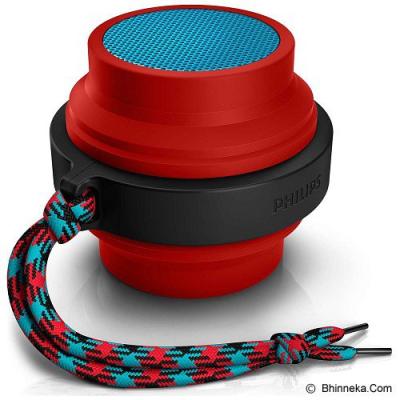 PHILIPS Speaker Bluetooth [BT2000R] - Red