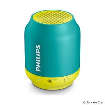 PHILIPS Wireless Speaker Rechargeable Battery [BT 50] - Aqua