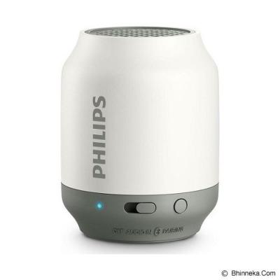 PHILIPS Wireless Speaker Rechargeable Battery [BT 50] - White