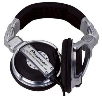 PIONEER HDJ 1000 Headphone / Best seller headphones / SILVER / DJ Jack Included / OEM