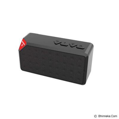 PUWEI Mini Portable Jambox Style Bluetooth Speaker [X-3] - Black