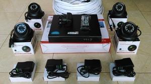 Paket Cctv Lengkap/Fullset 4 Camera Infrared Canggih