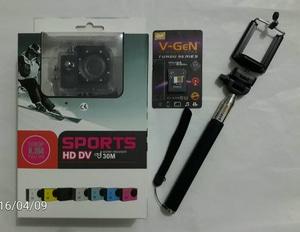 Paket SJ 4000 Action Camera + Memory Card 16Gb + Tongsis Monopod