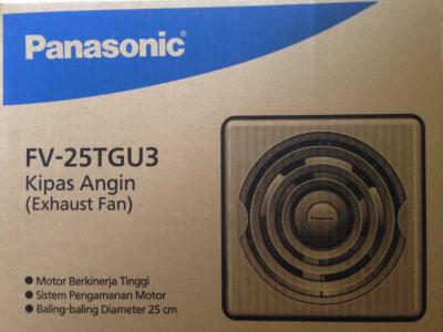 Panasonic FV-25TGU3 Putih Ceiling Exhaust Fan [10 inch]