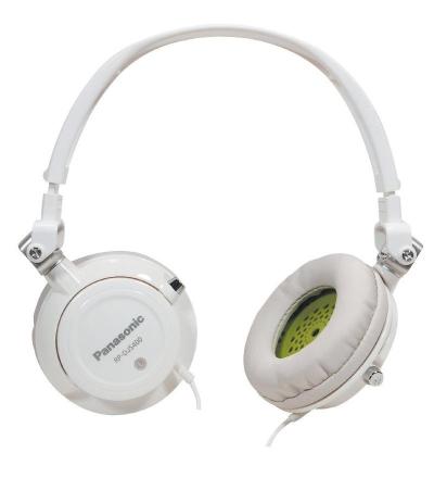 Panasonic Headphone RP-DJS400AEW-White