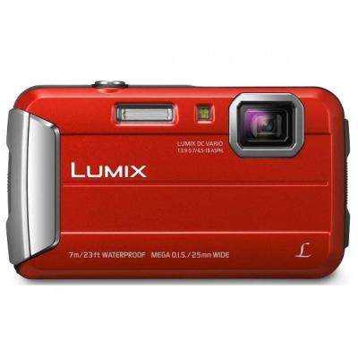 Panasonic Lumix DMC-FT25 - 16 MP - Merah