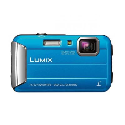Panasonic Lumix DMC-FT25 Biru Kamera Pocket [16 MP]