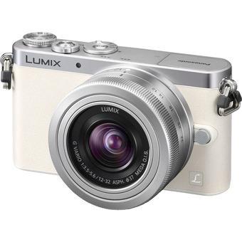 Panasonic Lumix DMC-GF7 16MP Wi-Fi Digital Camera 12-32mm Lens Kit White Silver  