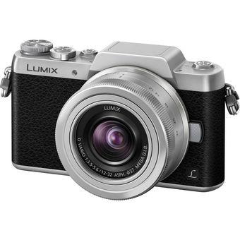 Panasonic Lumix DMC-GF7 HD 16 MP Wi-Fi Digital Camera + 12-32mm Lens Kit Black Silver  