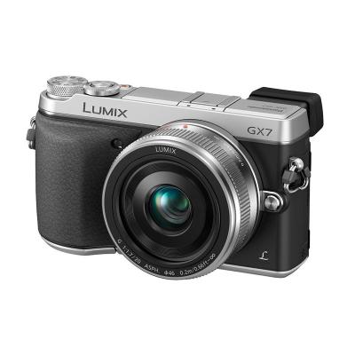 Panasonic Lumix DMC-GX7 Kit 20mm f/1.7 II ASPH Silver Kamera Mirrorless