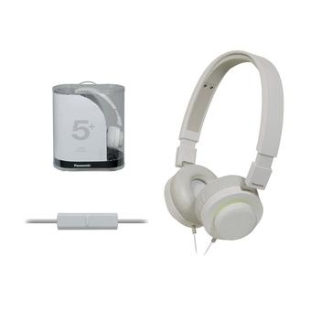 Panasonic RP-HXD5WE-W Headphones Street Design Headphones Mobile White RPHXD5WE  