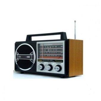 Panasonic Radio 4Band Kayu RL-4249MK3- Hitam  