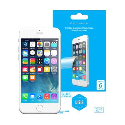 Patchworks USG Frontx1, Rearx1 - Anti Glare Screen Protector for iPhone 6