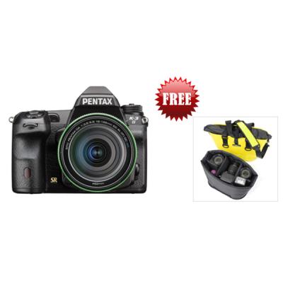 Pentax K-3 II Black 18-135 Kamera DSLR + Aosta tote bag