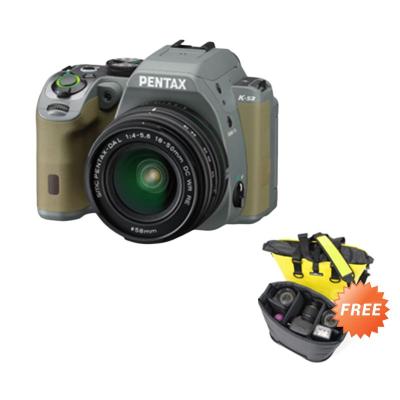 Pentax K-S2 18-50 Forest Green Kamera DSLR + Memory Card