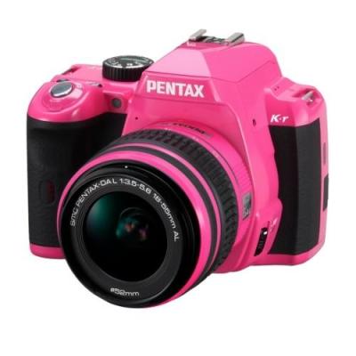 Pentax KR - 12.4 MP - Lens 18-55 - Pink