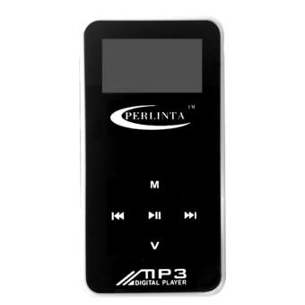Perlinta PLT-102 TF Card Type MP3 Music Player (Black) (Intl)  