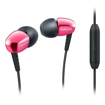 Philips Earphone with Microphone SHE 3905 - Pink  