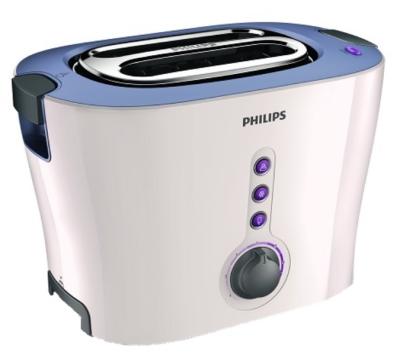 Philips HD-2630 Pop Up Toaster Pemanggang Roti - Putih/Ungu
