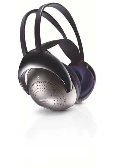 Philips Headphone TV Wireless Over Ear SHC 2000 - Hitam