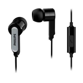 Philips In-Ear Headphone with Mic SHE1405 - Black  