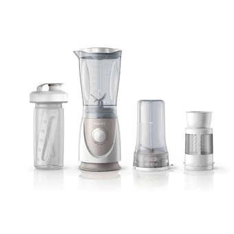 Philips Mini Blender Daily HR2874 With on the Go Bottle - Putih  