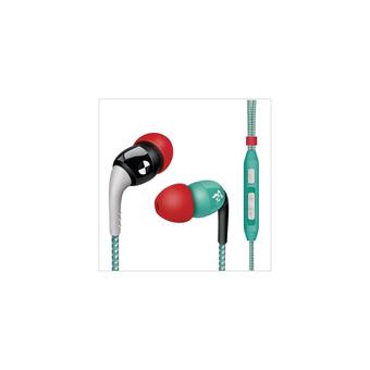 Philips O'Neill THE SPECKED In-Earphones (M9 for mobile phones) - Red-Green  
