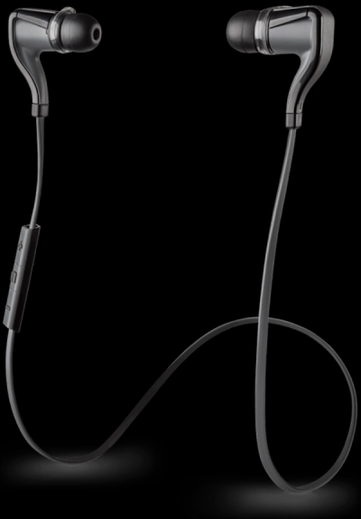 Plantronics BackBeat Go 2 Black Wireless Headset with Charging Case