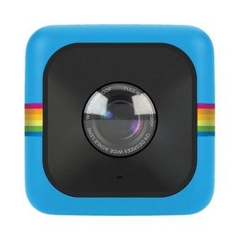 Polaroid Cube Camera HD + Tripod Mount - Biru  