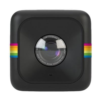Polaroid HD Cube Hitam Action Cam + Tripod Mount