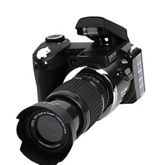 Polo D3000 Professional digital camera 16MP HD DSLR camera 16x Telephoto & Wide Angle Lens Camera Black (EXPORT) (Intl) (Intl)  