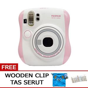 Promo Fujifilm Instax Mini 25 25s pink Free Tas Serut + clip pink