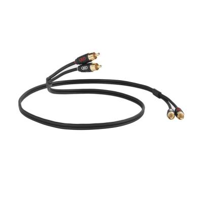 QED Profile Stereo Phono to Phono Interkonek Kabel [2 m]