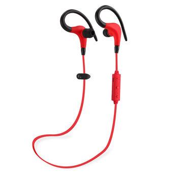 QY3 Wireless Bluetooth4.0 Noise Reduction Sport Stereo Headset for Cellphone (Black/Red) (Intl)  