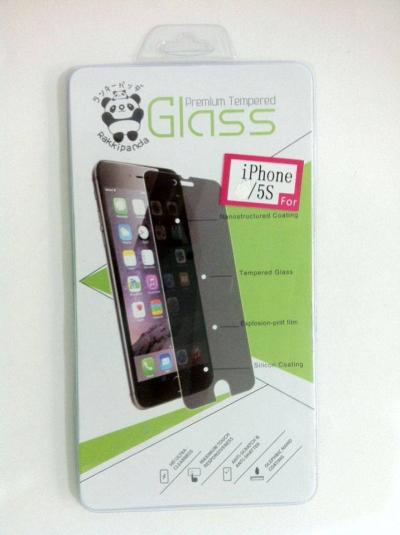 RAKKIPANDA Tempered Glass Screen protector for iPhone 5S