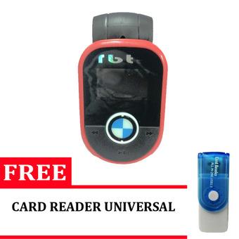 RBT CG-93 Car MP3 USB/TF Player WITH FM Modulator Gratis Card reader Universal - Orange  