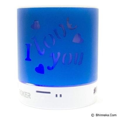 ROKER Bluetooth Portable Speaker [F-2030B] - Blue