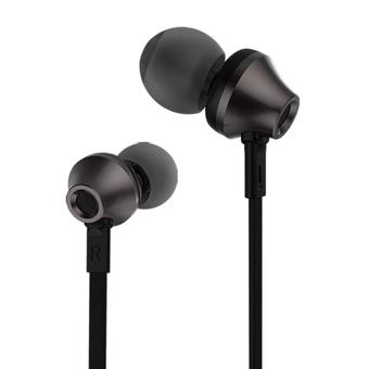 Remax Earphone Headset 610D for Iphone + Android (Hitam)  