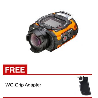 Ricoh WG-M1 Orange + Gratis Grip Adaptor  