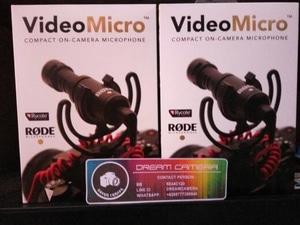 Rode Video Macro Compact On Camera Microphone